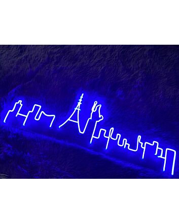 Las Vegas Skyline Neon Sign