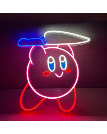 Kirby Knife Neon Sign