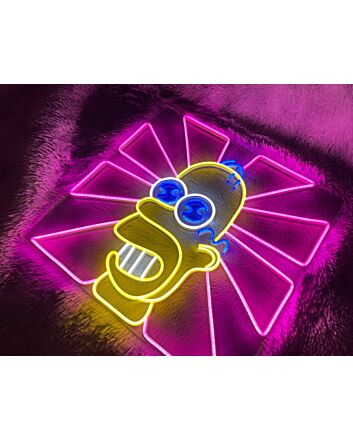 Homer Simpson Neon Sign