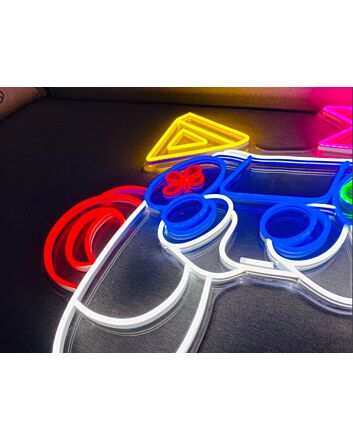 Game Controller Neon Sign