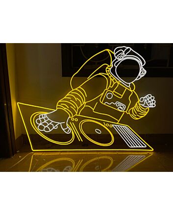 DJ Astronaut Neon Sign