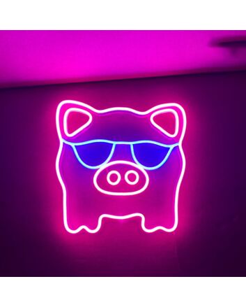 Cool Pig Neon Sign