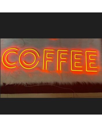 Coffee Double Line Neon Sign