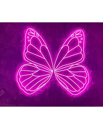 Butterfly Wings V2 Neon Sign