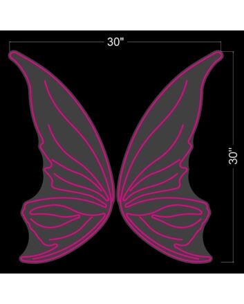 Butterfly Wings Neon Sign