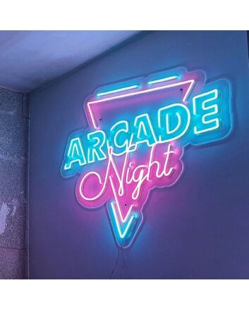 Arcade Night Neon Sign