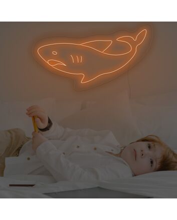 Baby Shark For Childrens Room Neon Sign