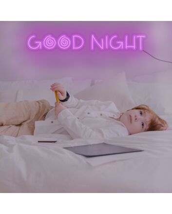 Goodnight Neon Sign For Childrens Room