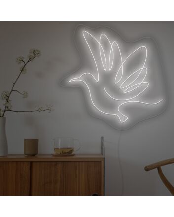 Hummingbird Neon Sign