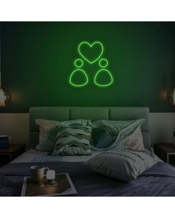 Marriage Simple Line Neon Sign