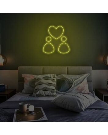 Marriage Simple Line Neon Sign