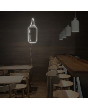 Sauce Bottle Neon Sign For Kitchen
