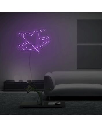 This Is A Beating Heart Neon Sign