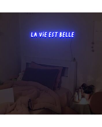 La Vie Est Belle Neon Sign Custom Neon Sign Lights Night Lamp Led Neon Sign Light For Home Party
