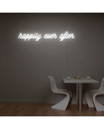 Happily Ever After Neon Sign Custom Neon Sign Lights Night Lamp Led Neon Sign Light For Home Party MG10122