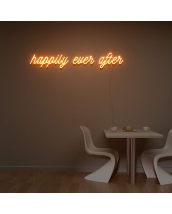 Happily Ever After Neon Sign Custom Neon Sign Lights Night Lamp Led Neon Sign Light For Home Party MG10122