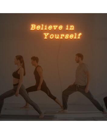 Belive In Yourself Neon Sign Custom Neon Sign Lights Night Lamp Led Neon Sign Light For Home Party