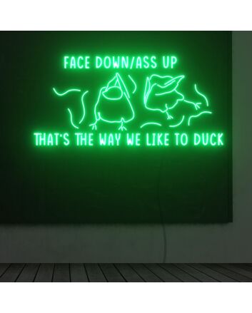 Thats The Way We Like To Duck Neon Sign Custom Neon Sign Lights Night Lamp Led Neon Sign Light For Home Party
