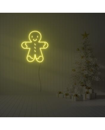 The Gingerbread Man Neon Sign Fashion Custom Neon Sign Lights Night Lamp Led Neon Sign Light For Home Party