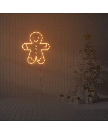 The Gingerbread Man Neon Sign Fashion Custom Neon Sign Lights Night Lamp Led Neon Sign Light For Home Party