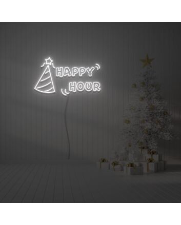 Happy Hour Neon Sign Fashion Custom Neon Sign Lights Night Lamp Led Neon Sign Light For Home Party