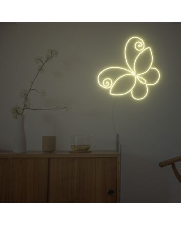 Butterfly Neon Sign Fashion Custom Neon Sign Lights Night Lamp Led Neon Sign Light For Home Party
