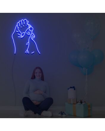 Hold Hands Neon Sign Fashion Custom Neon Sign Lights Night Lamp Led Neon Sign Light For Home Party