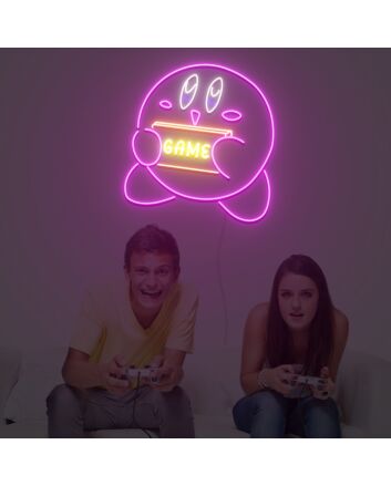 Kirby Game Neon Sign Fashion Custom Neon Sign Lights Night Lamp Led Neon Sign Light For Home Party MG10167