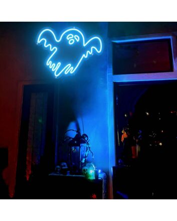 Ghost Halloween Neon Sign