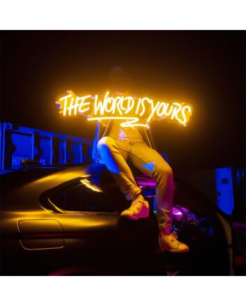 The World Is Yours Neon Sign