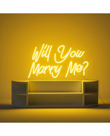 Will You Marry Me Neon Sign
