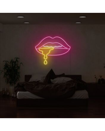 Aesthetic Drool Neon Sign