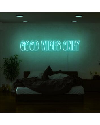 Good Vibes Only II Neon Sign