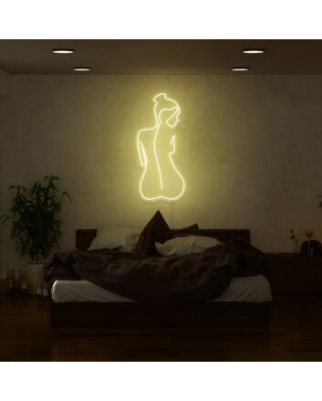 Sekou Lady Line Art Neon Sign