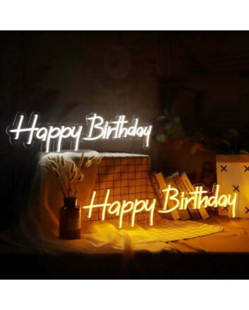 Happy Birthday &#8211; Led Neon Sign