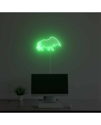 Bull Neon Sign