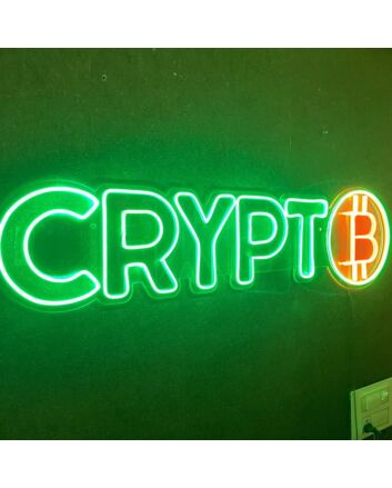Crypto Neon Sign