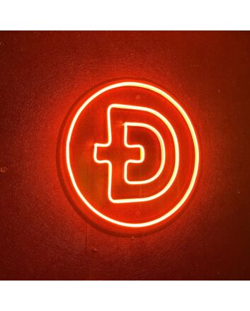 Doge Coin Neon Sign