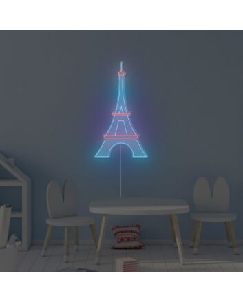 Eiffel Tower Neon Sign