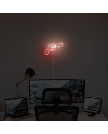 Flare Gun Neon Sign