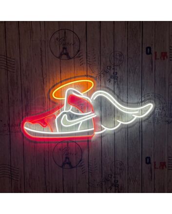 Flying Jordans Neon Sign