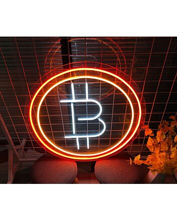 Bitcoin &#8211; Led Neon Sign