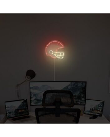 Helmet Neon Sign