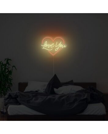 Love You Neon Sign