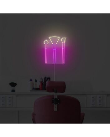 Makeup Brush Neon Sign
