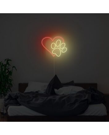 Paw Neon Sign