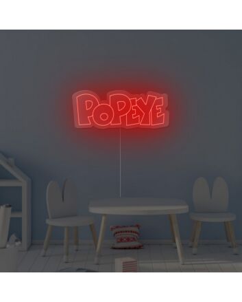 Popeye Neon Sign