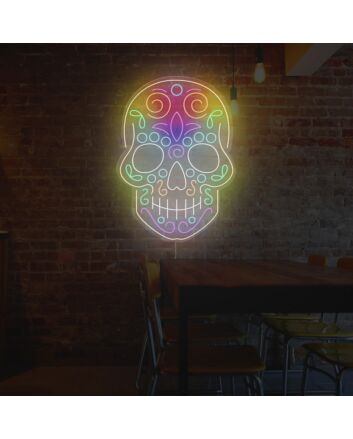 Skull Neon Sign