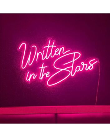 Written In The Stars Neon Sign