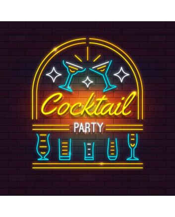 Cocktail Party Neon Sign